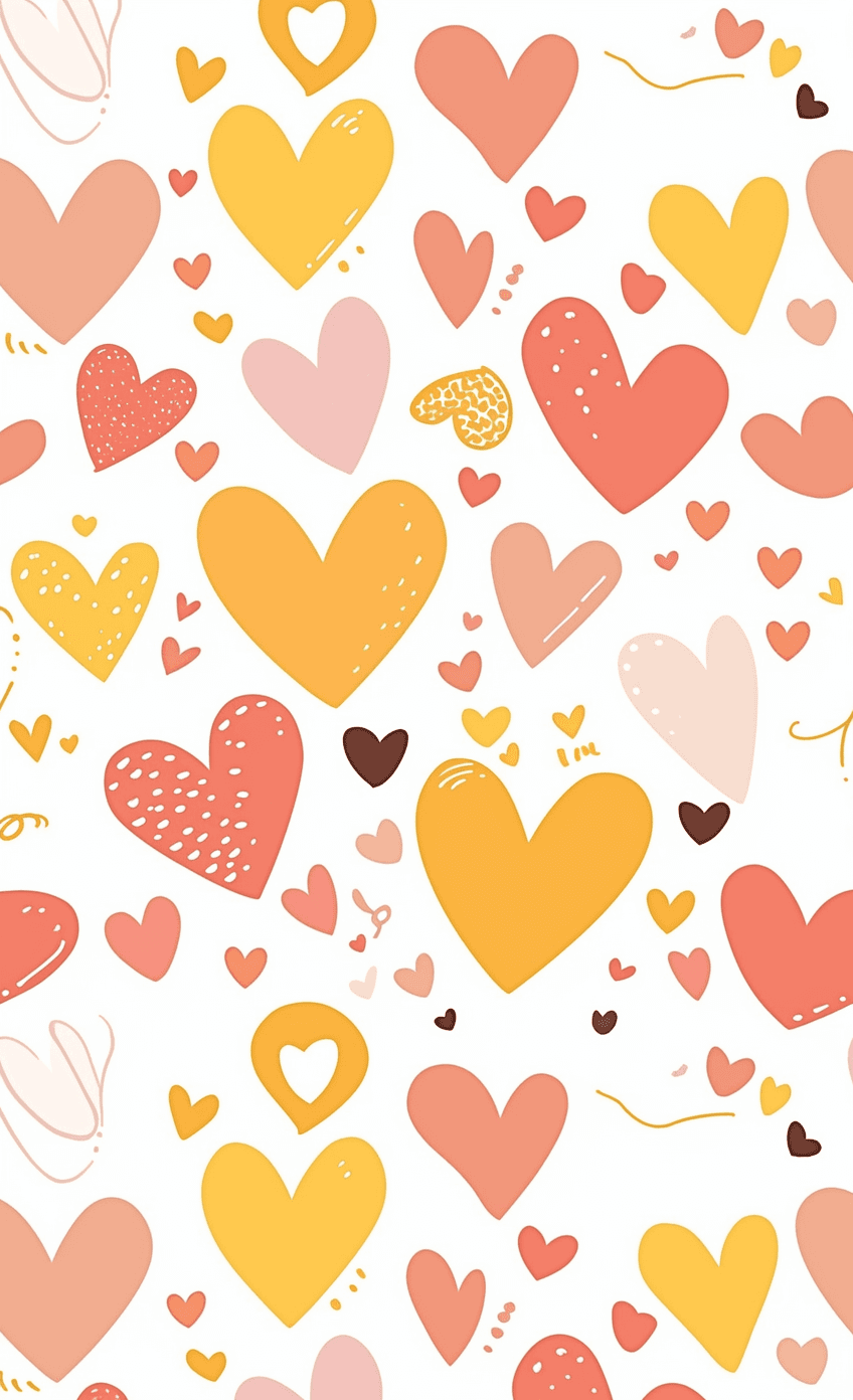 Heart 405 original repeating artwork