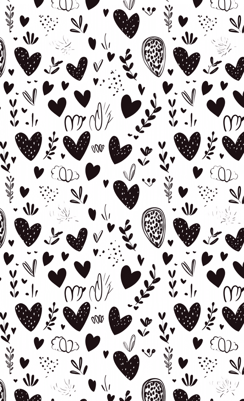 Heart 473 original repeating artwork