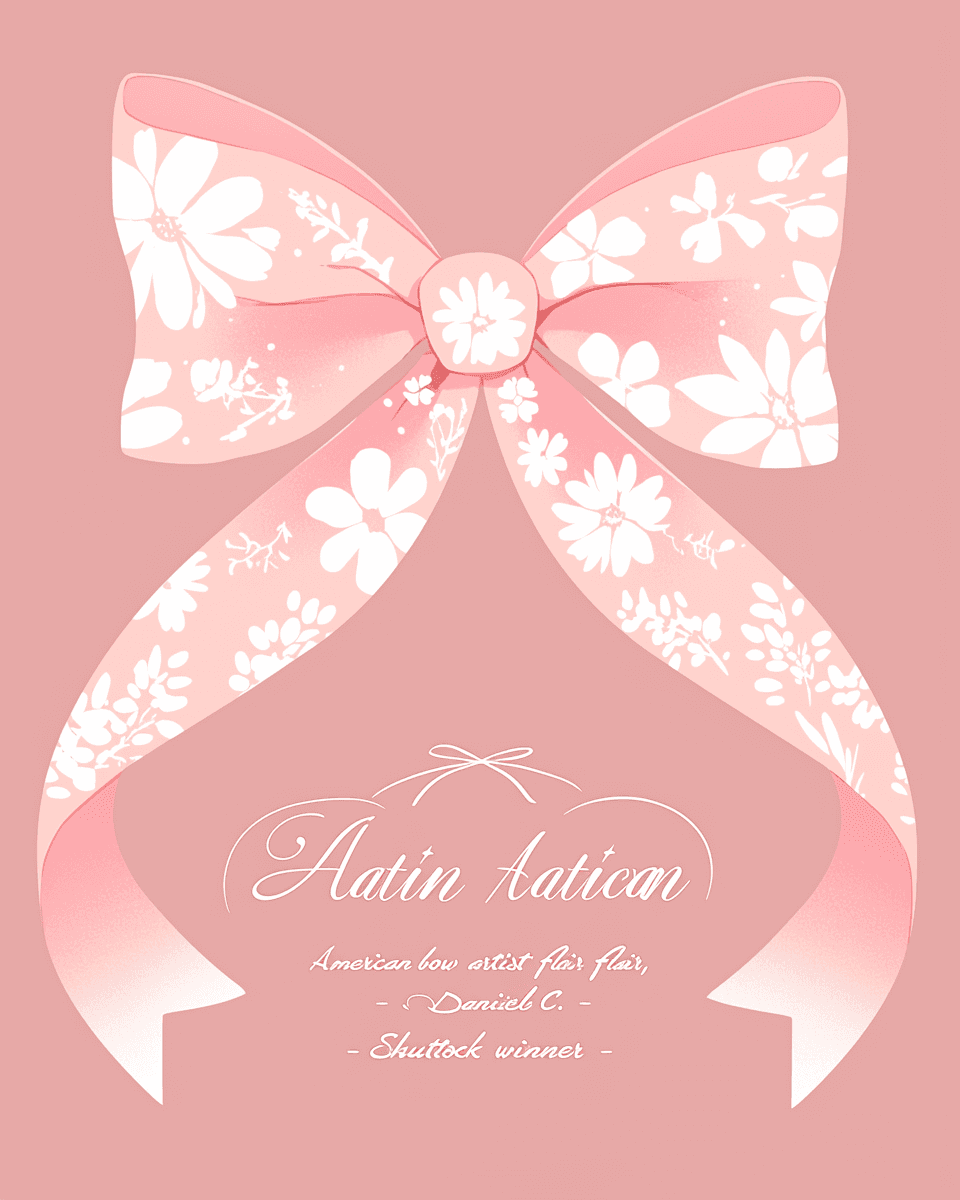 Bow 317 original repeating artwork