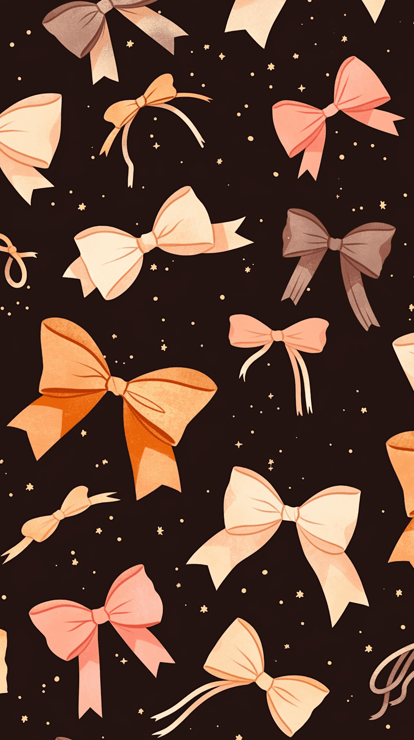 Bow Tint original repeating artwork