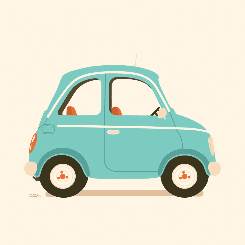 Car 464 original repeating artwork