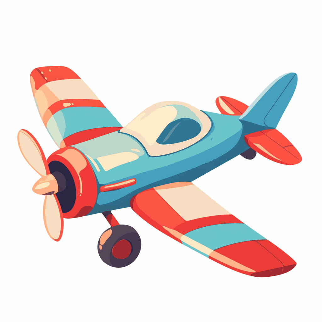 Airplane 127 original repeating artwork