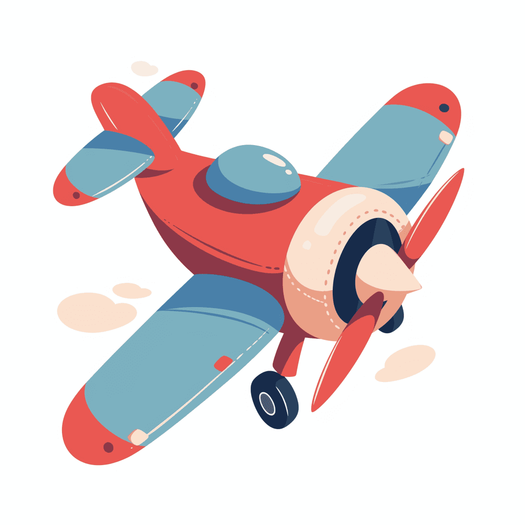 Airplane 183 original repeating artwork