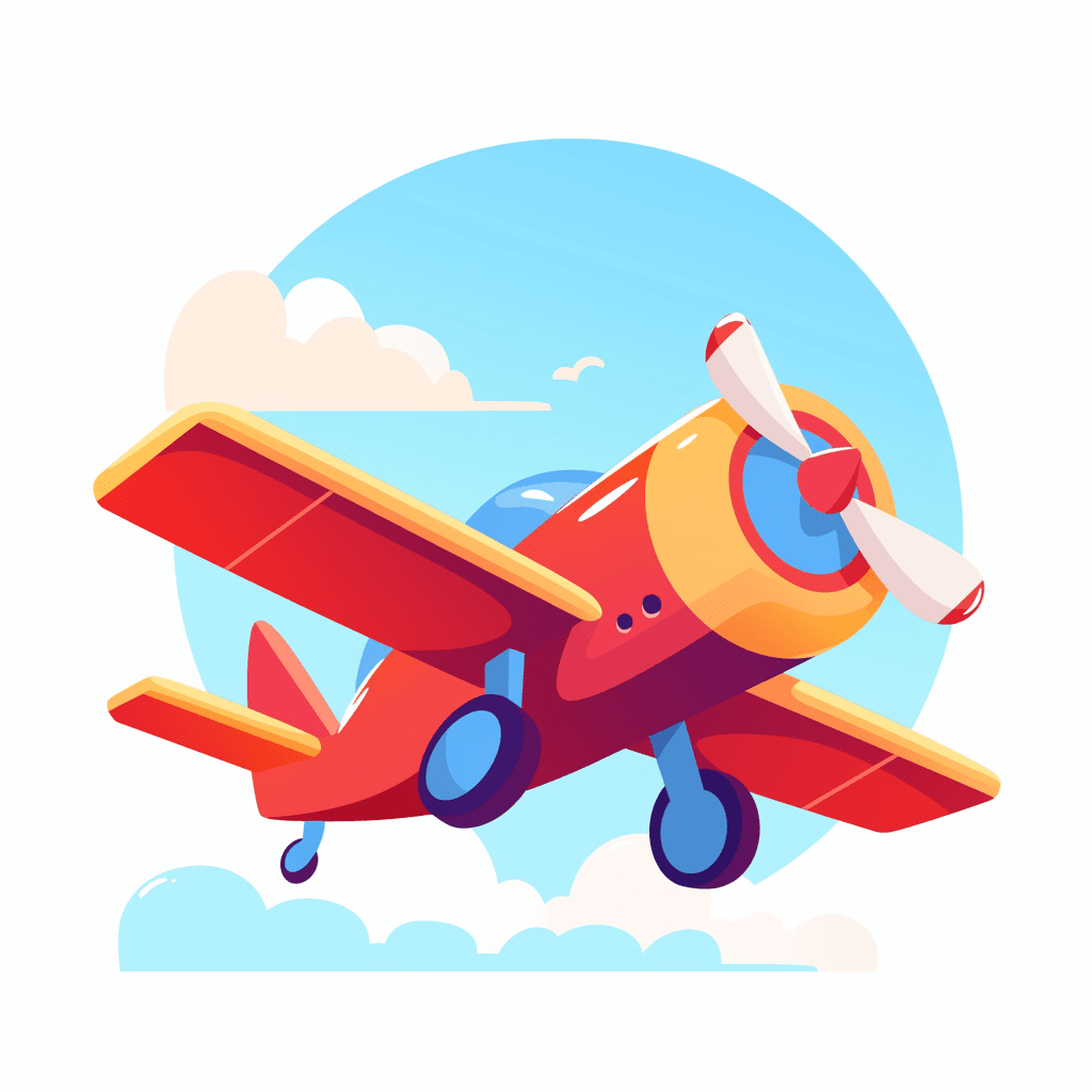 Airplane 217 original repeating artwork