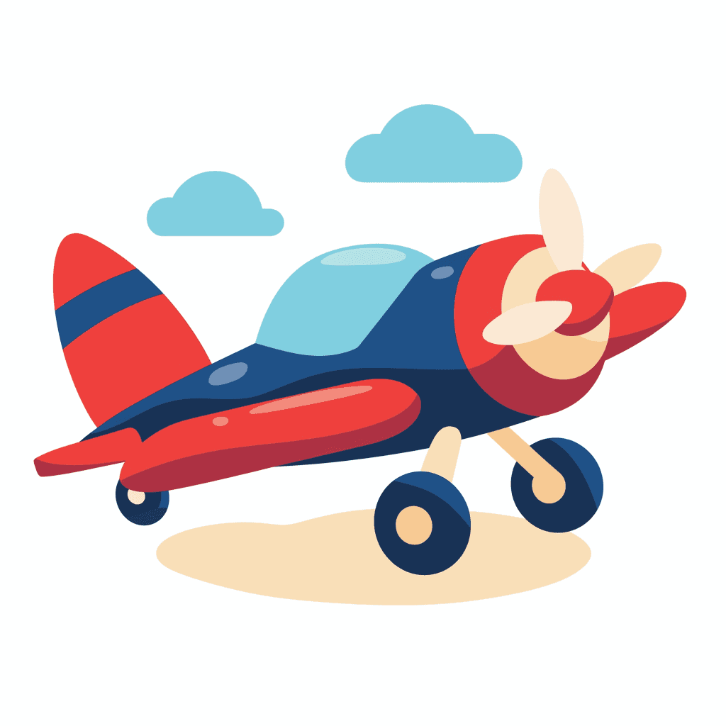 Airplane 161 original repeating artwork