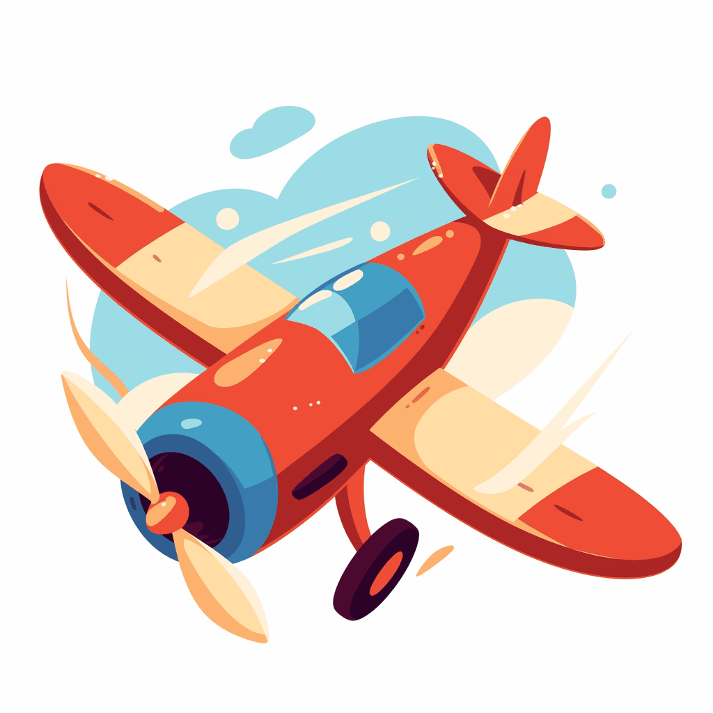 Airplane 139 original repeating artwork