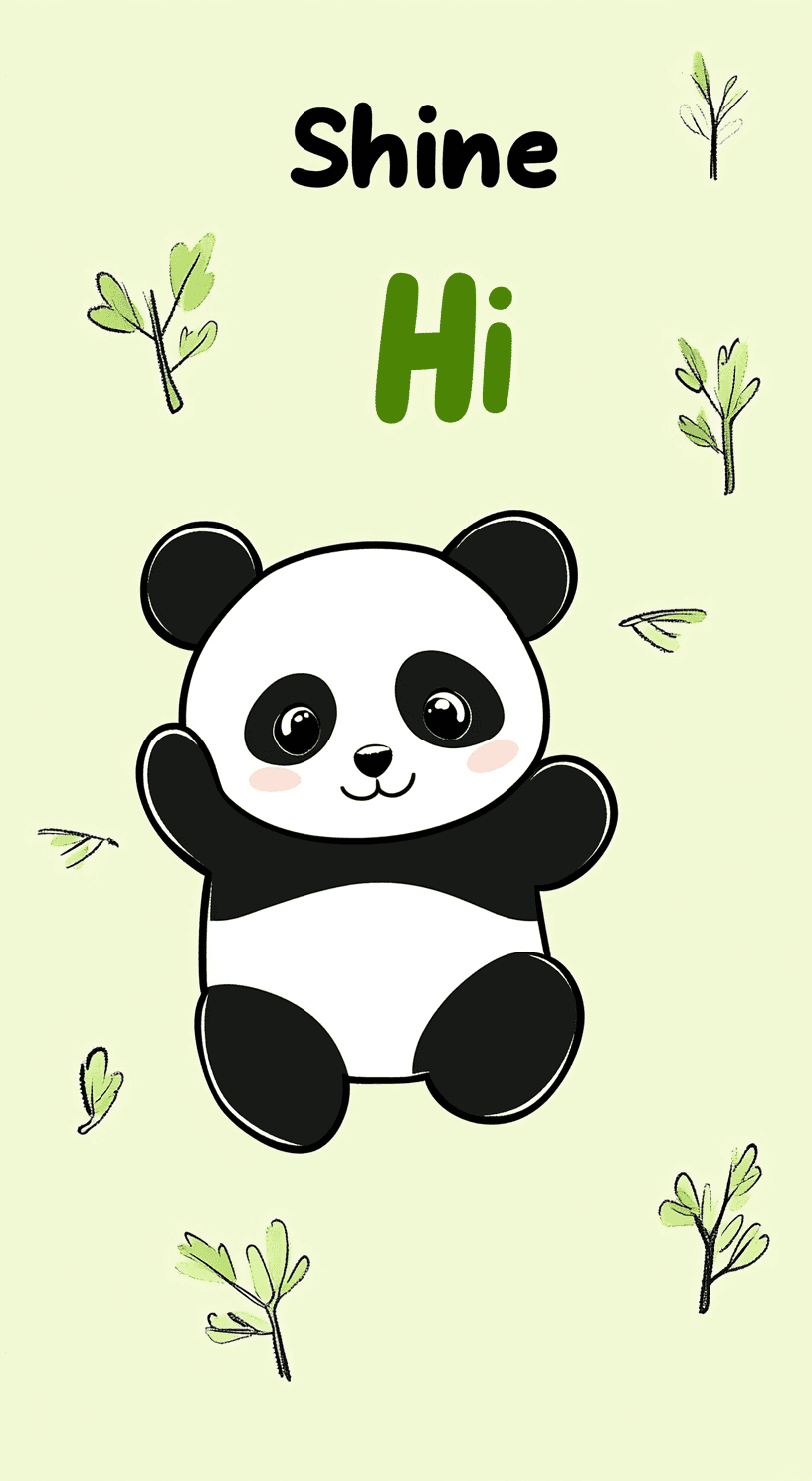 Panda Carnival original repeating artwork