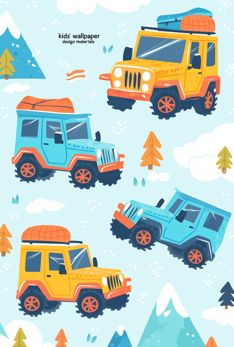 Car 255 original repeating artwork