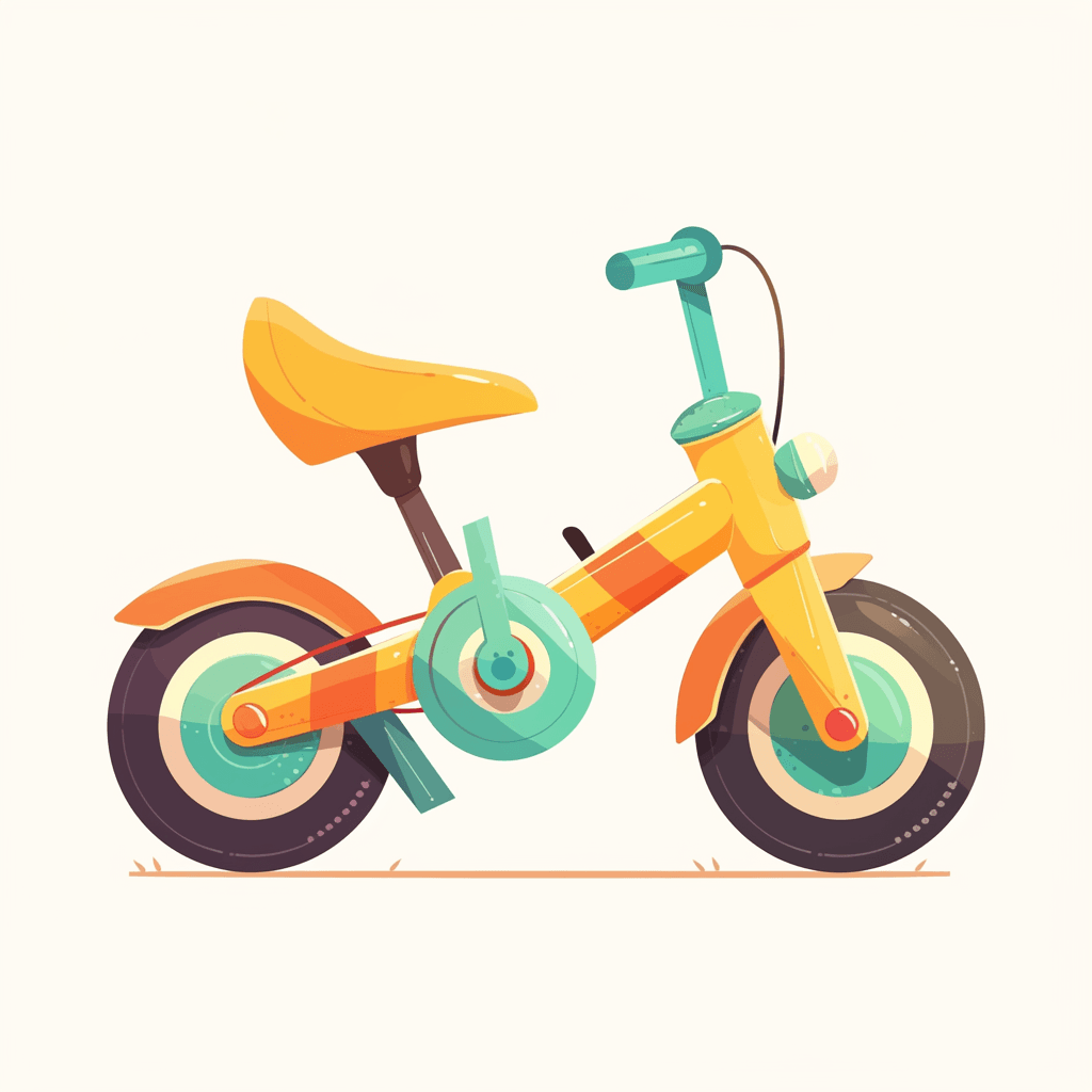 Bicycle Flip original repeating artwork
