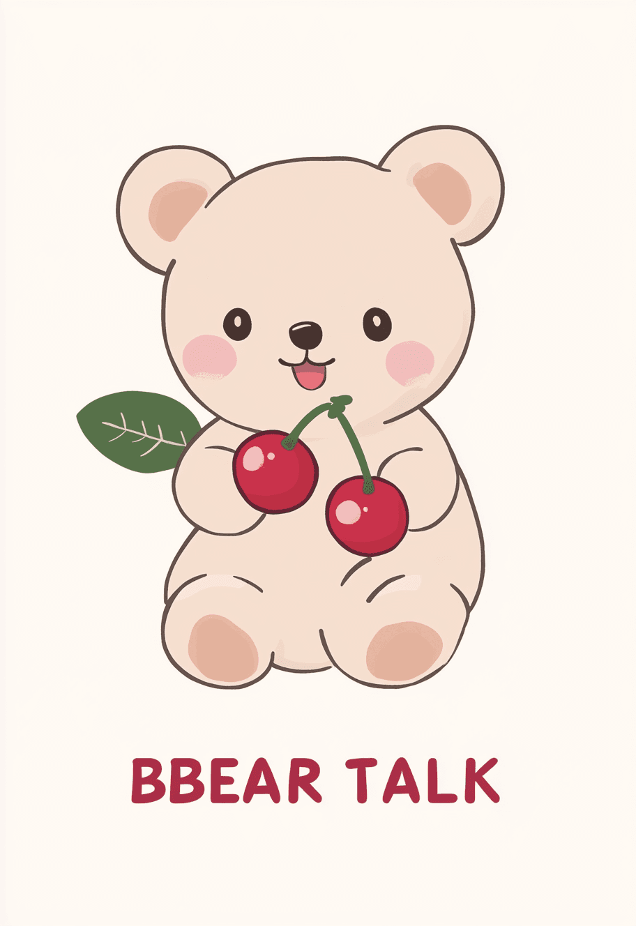 Bear Downtown original repeating artwork