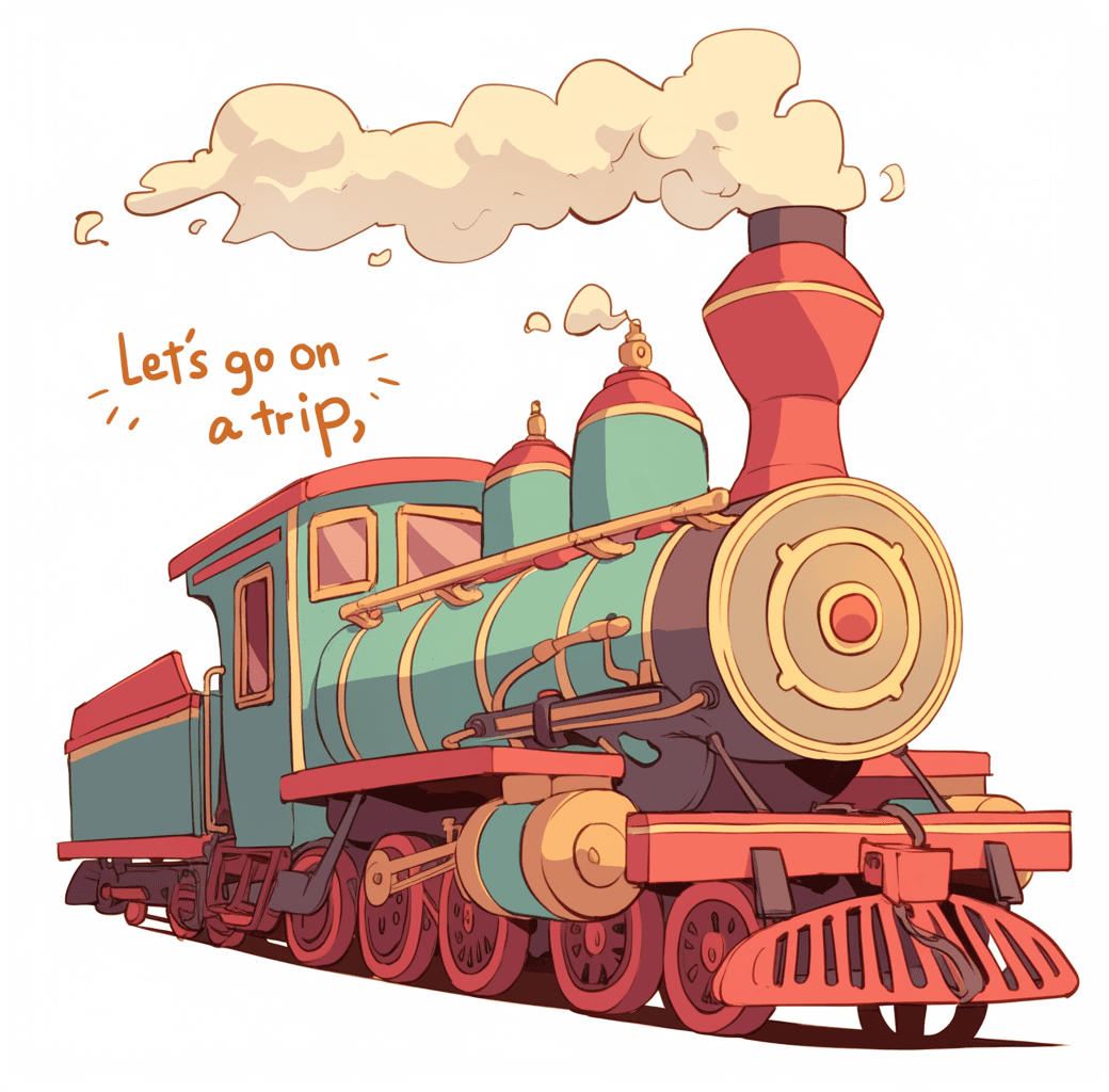 Train Tribe original repeating artwork