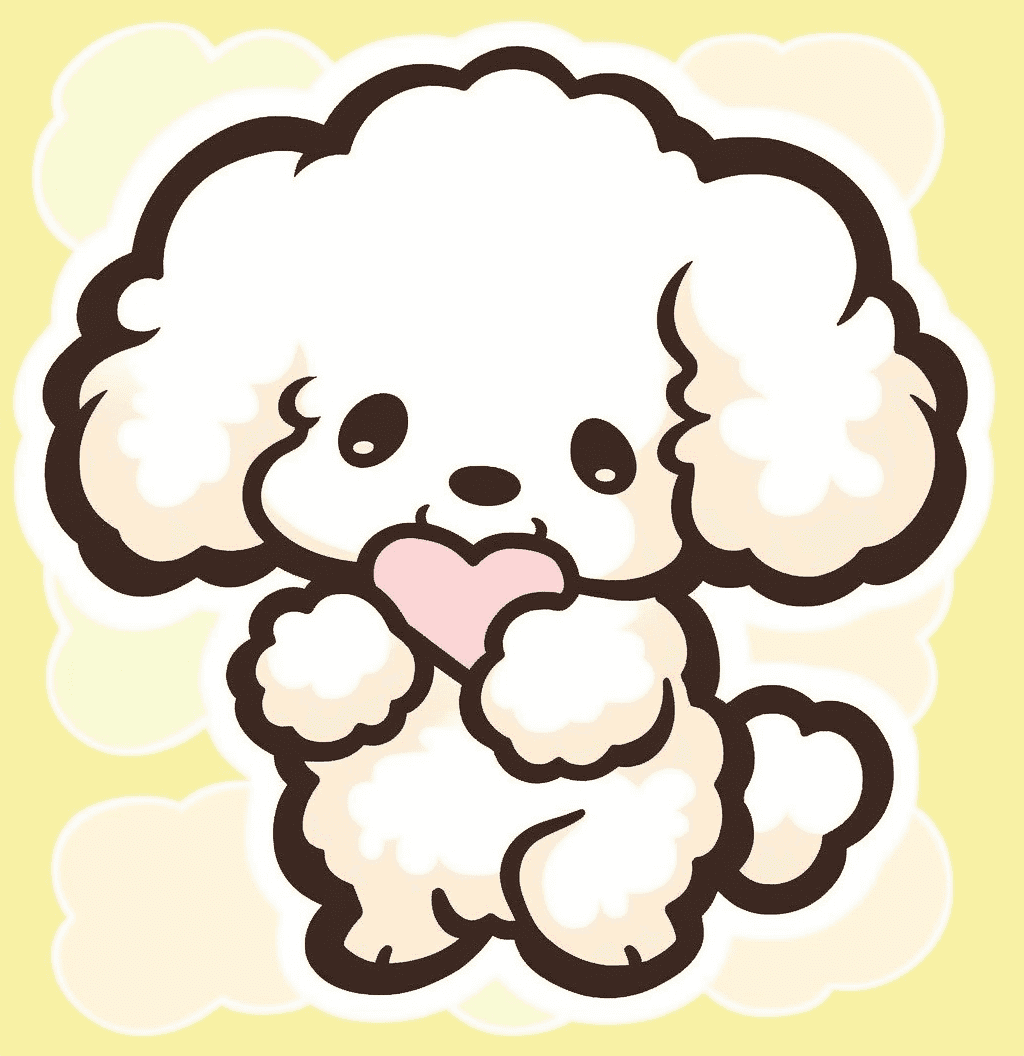 Puppy Corner original repeating artwork