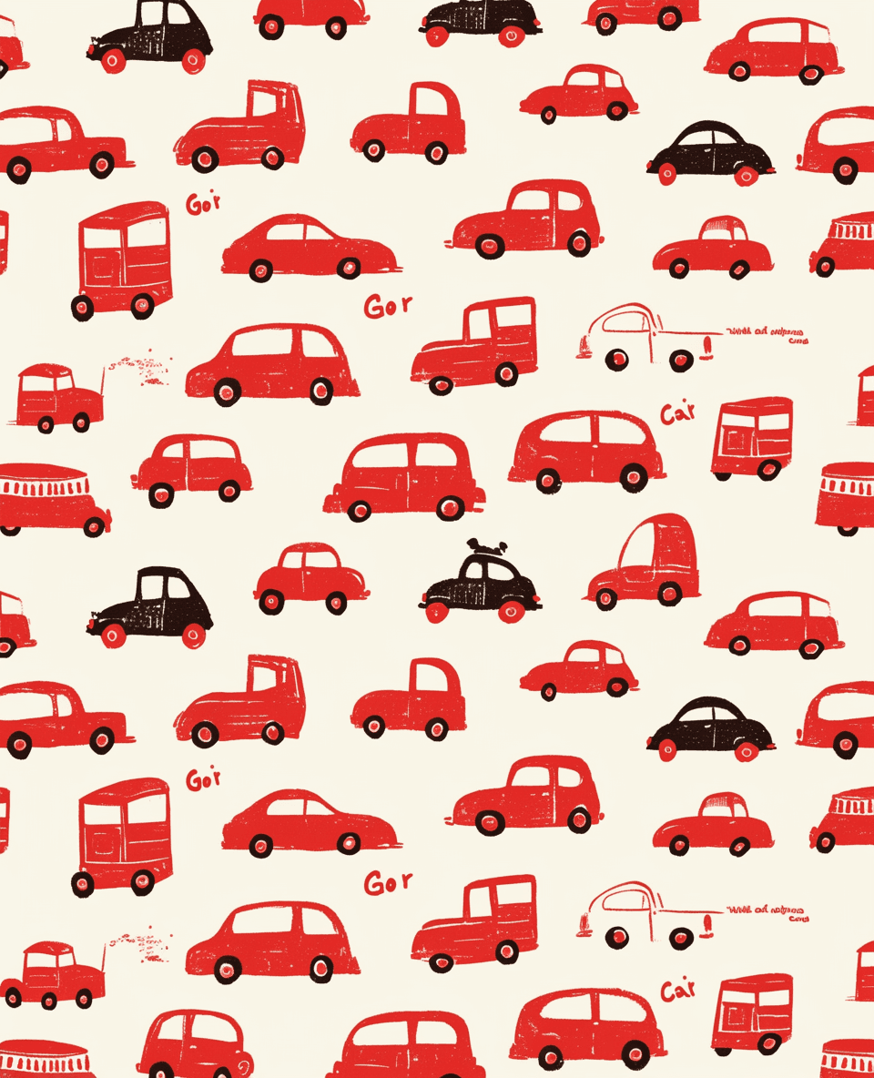 Car 485 original repeating artwork