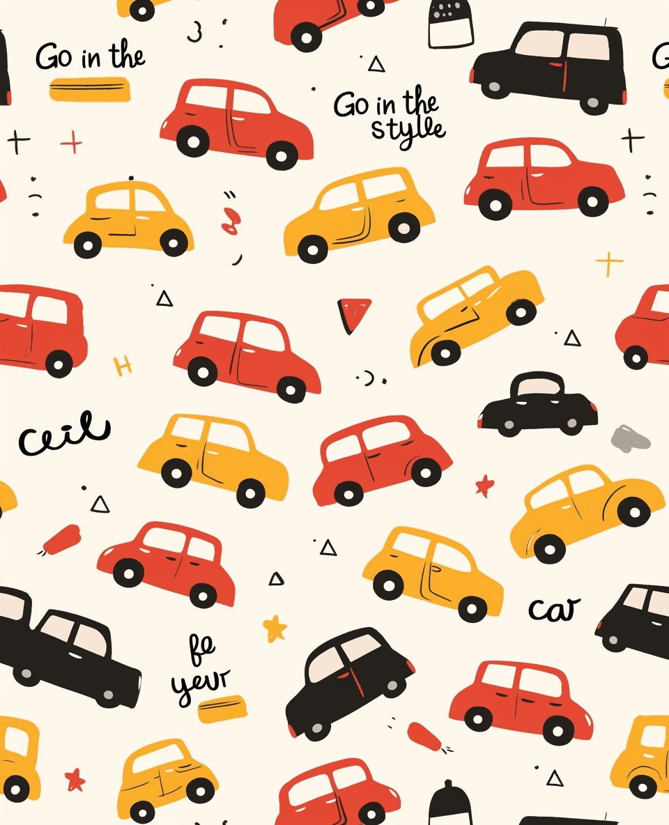 Car 536 original repeating artwork