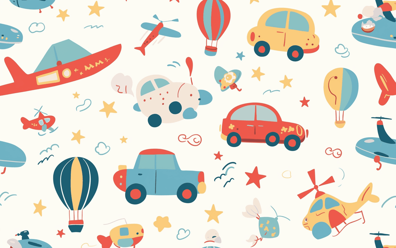 Car 483 original repeating artwork