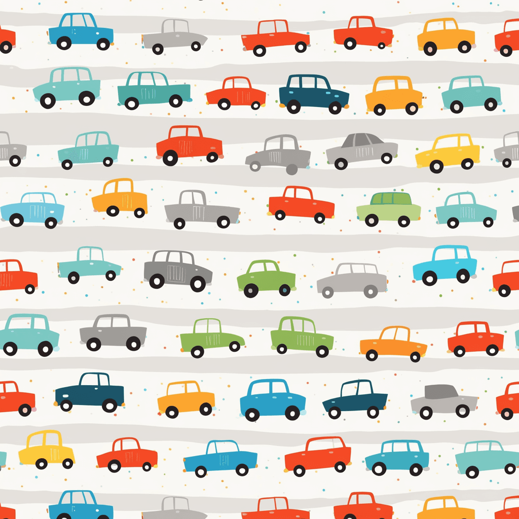 Car 437 original repeating artwork