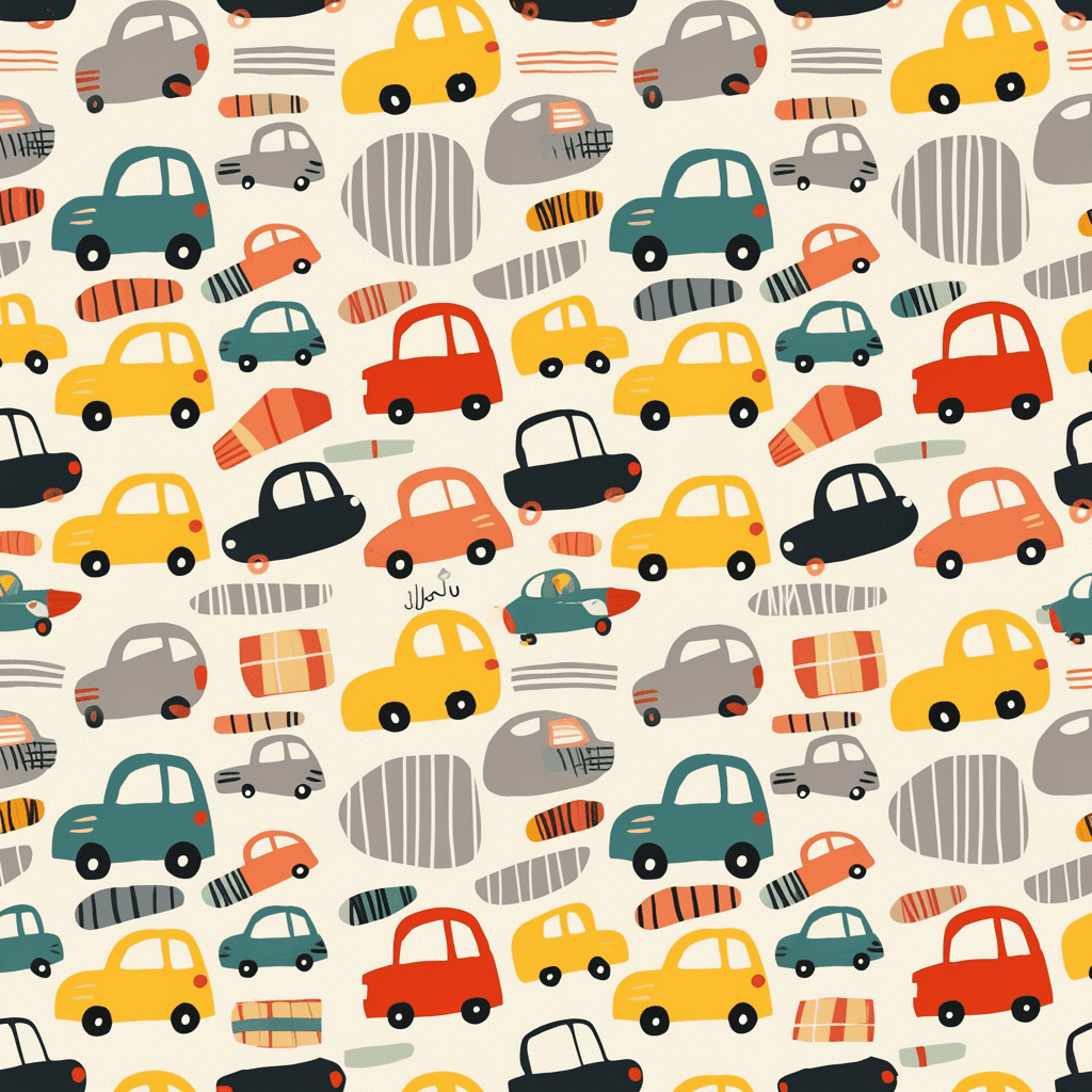 Car 370 original repeating artwork