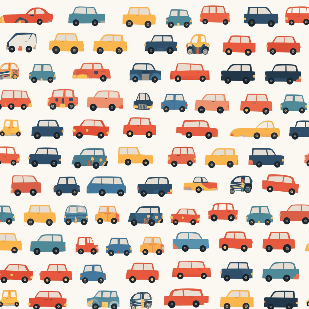 Car 240 original repeating artwork