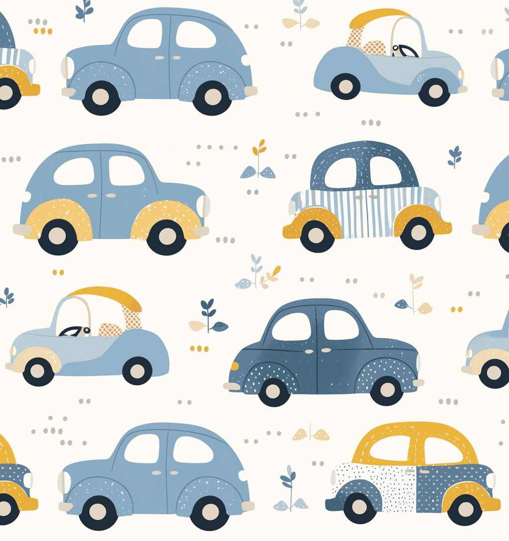 Car 207 original repeating artwork