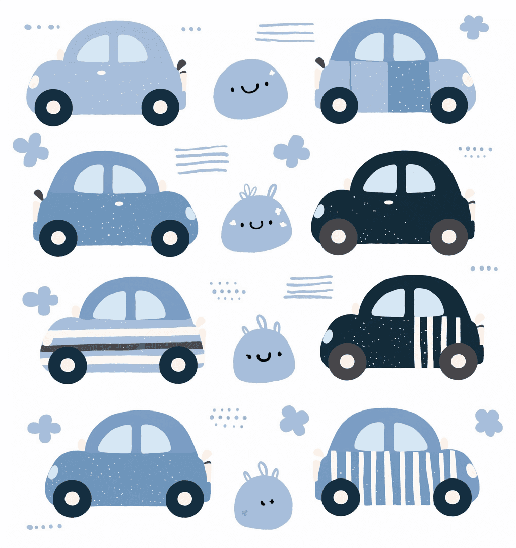 Car Starlight original repeating artwork