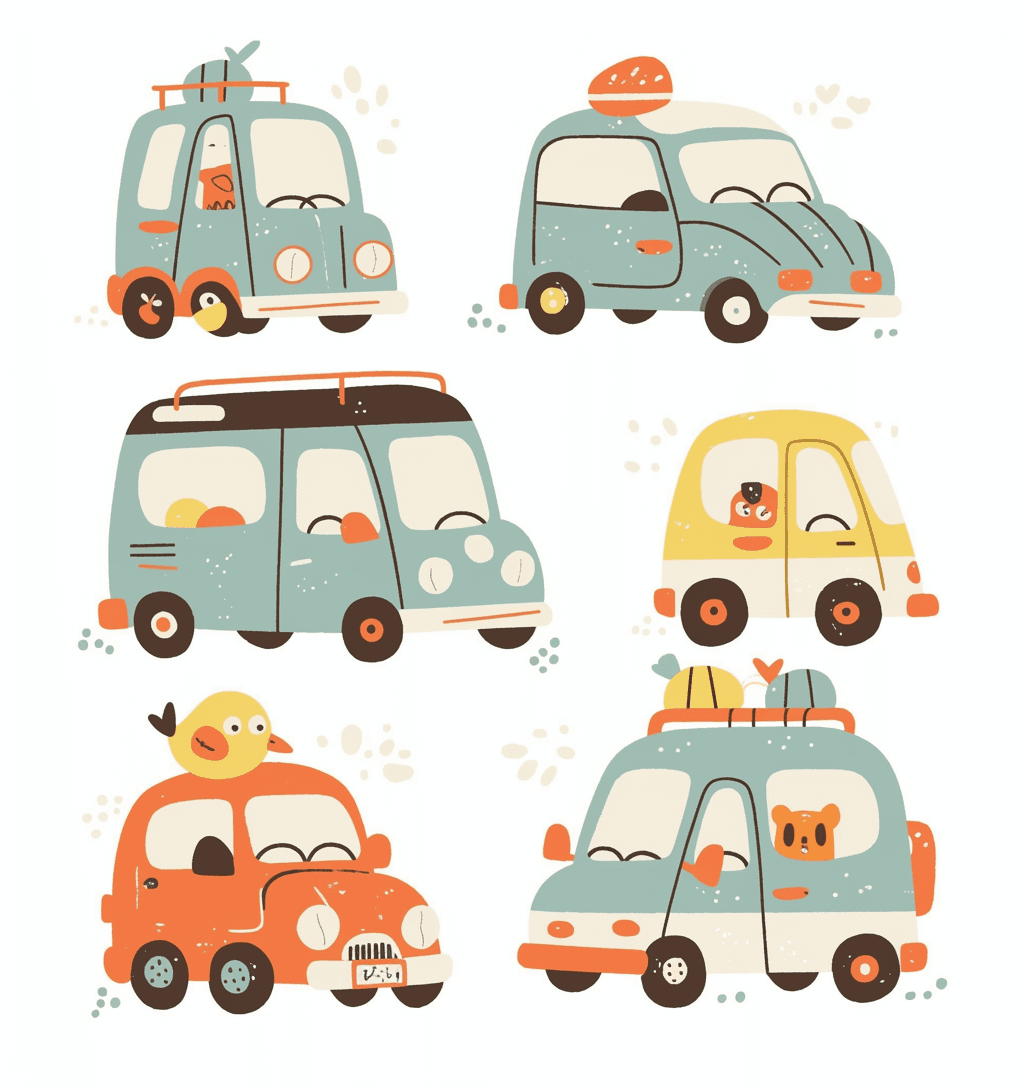 Car 181 original repeating artwork