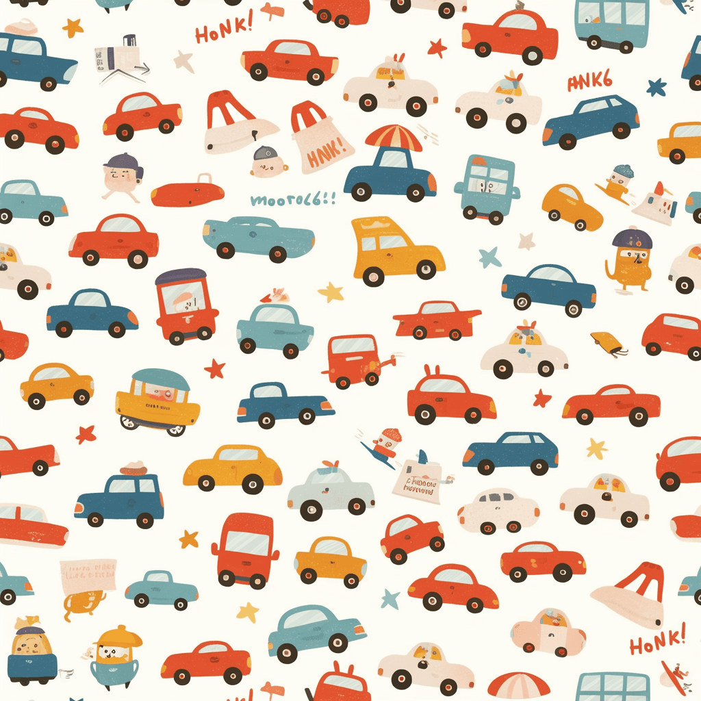 Car 173 original repeating artwork