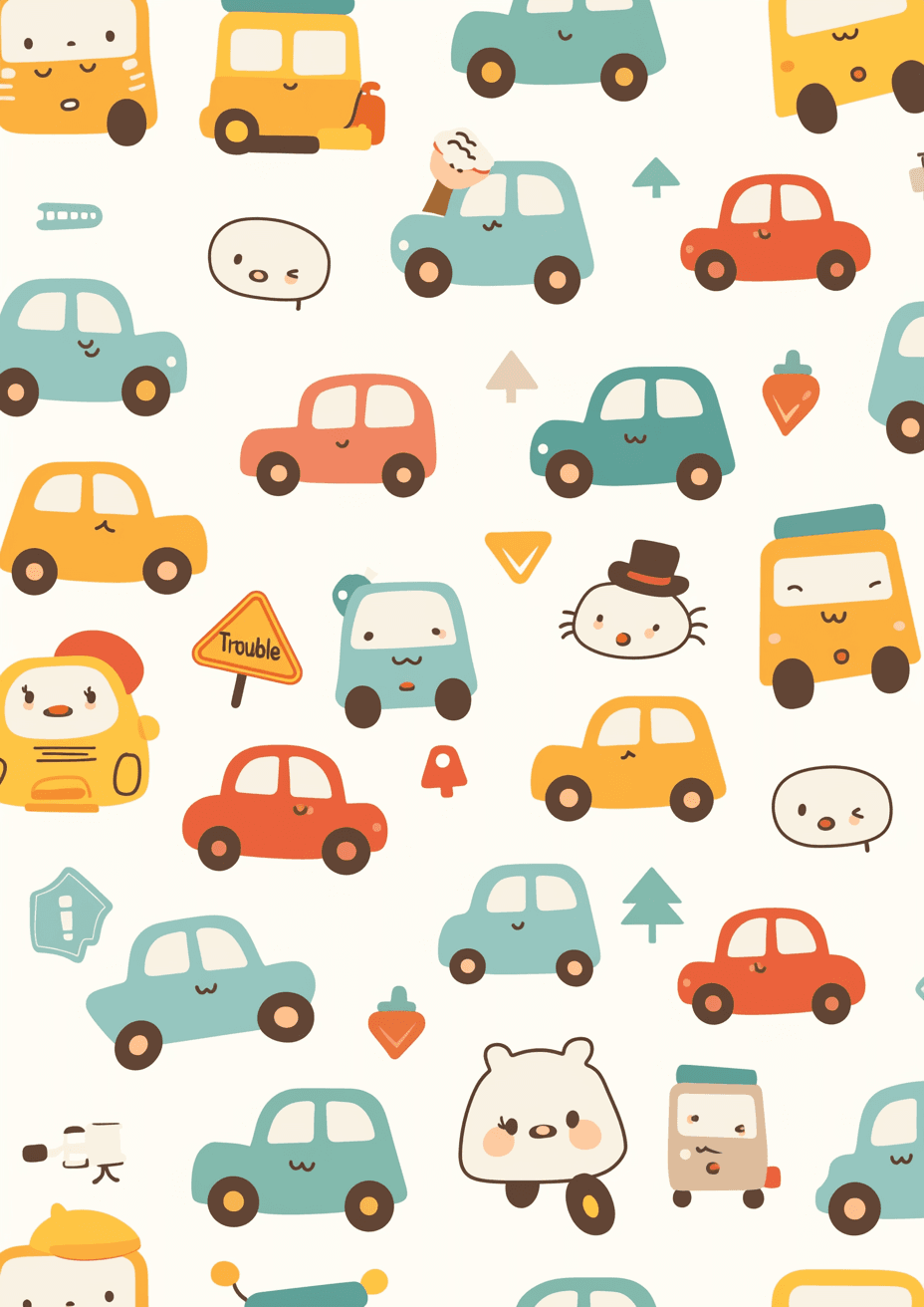 Car 275 original repeating artwork