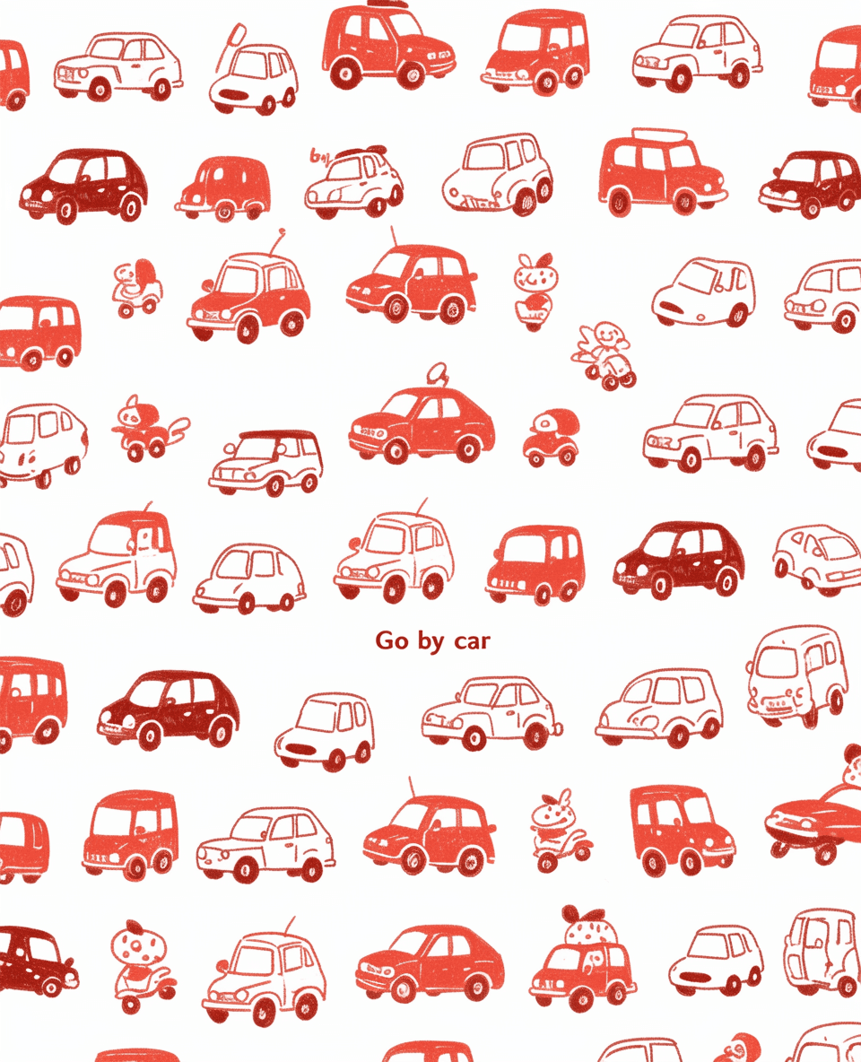 Car 900 original repeating artwork