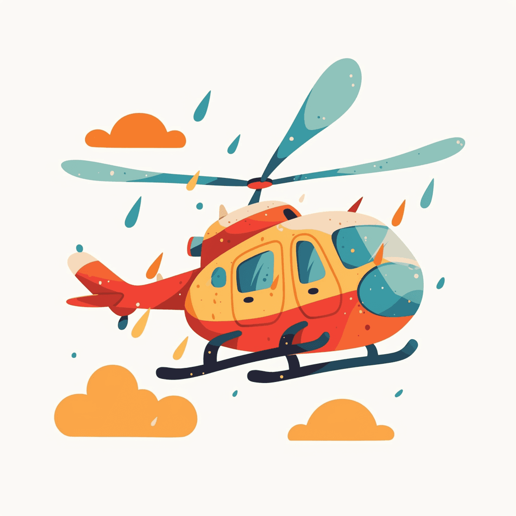 Airplane 173 original repeating artwork