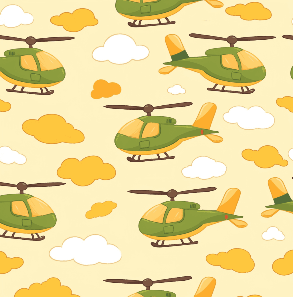 Airplane 242 original repeating artwork
