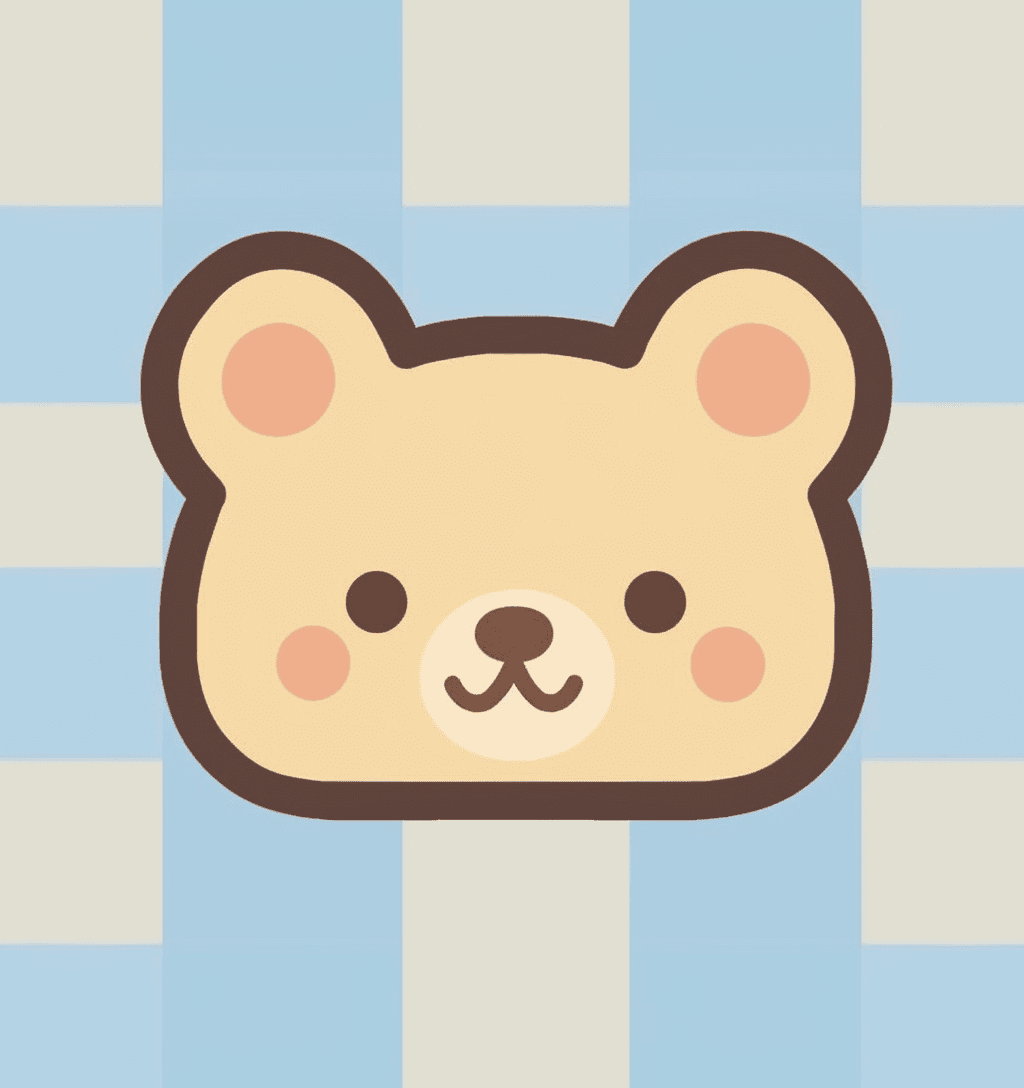 Bear Dawn original repeating artwork