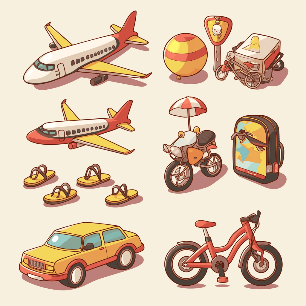 Transport 001 original repeating artwork