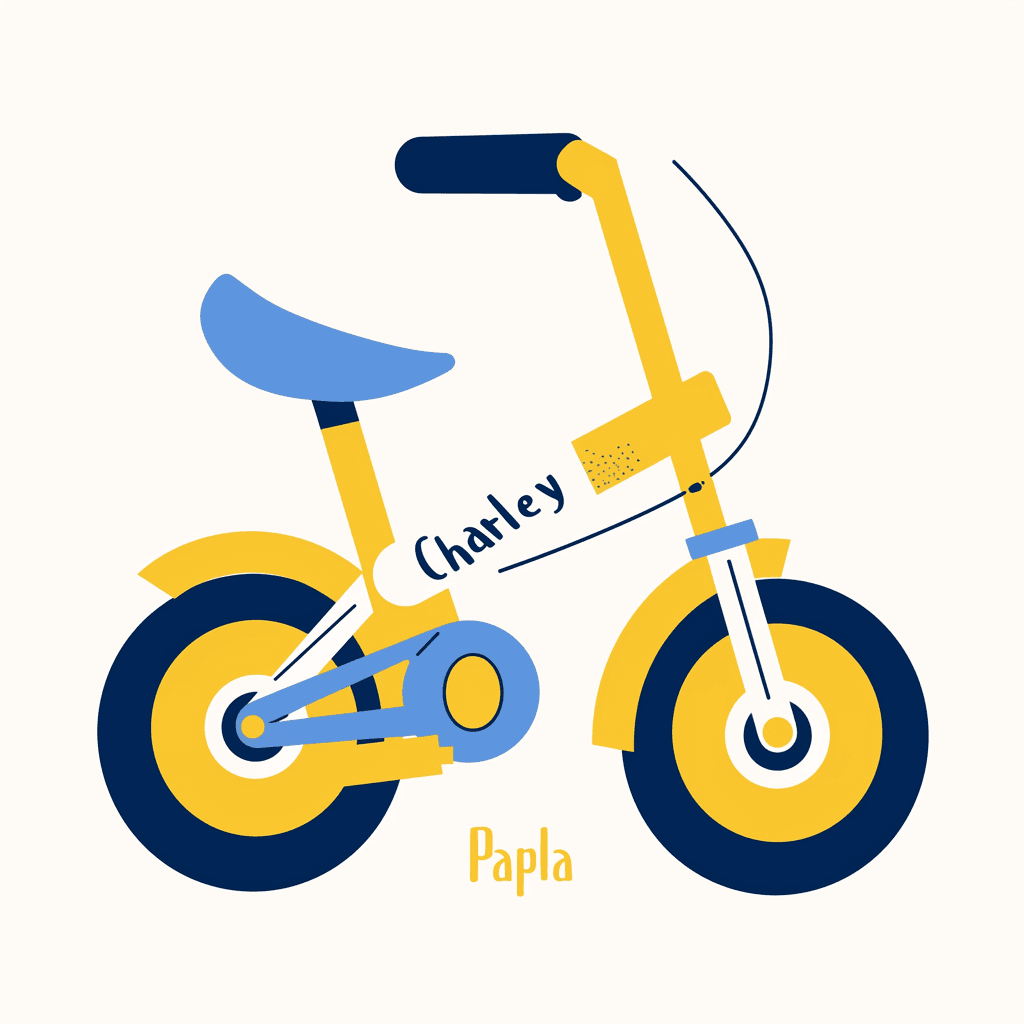 Bicycle Team original repeating artwork