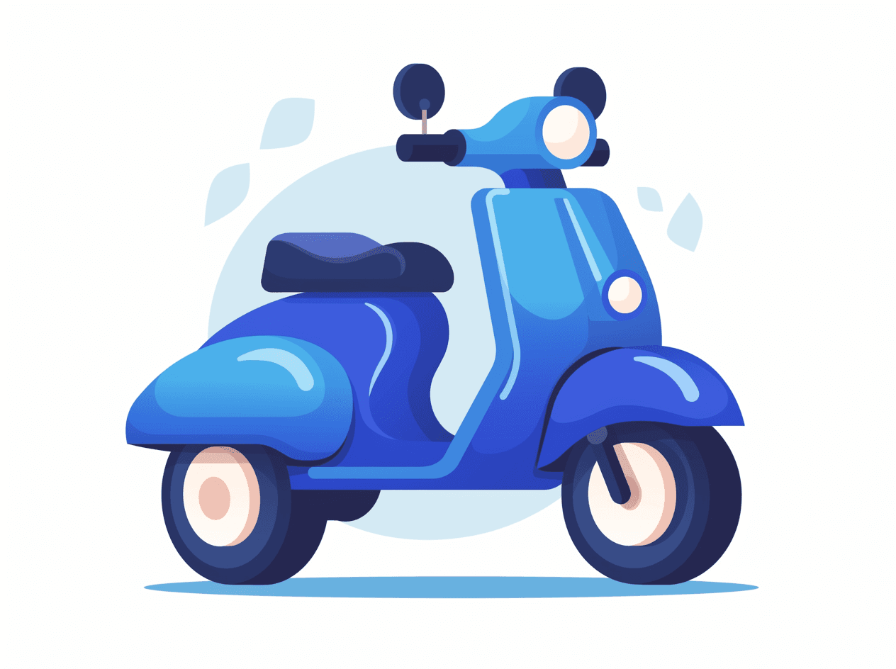 Scooter 009 original repeating artwork