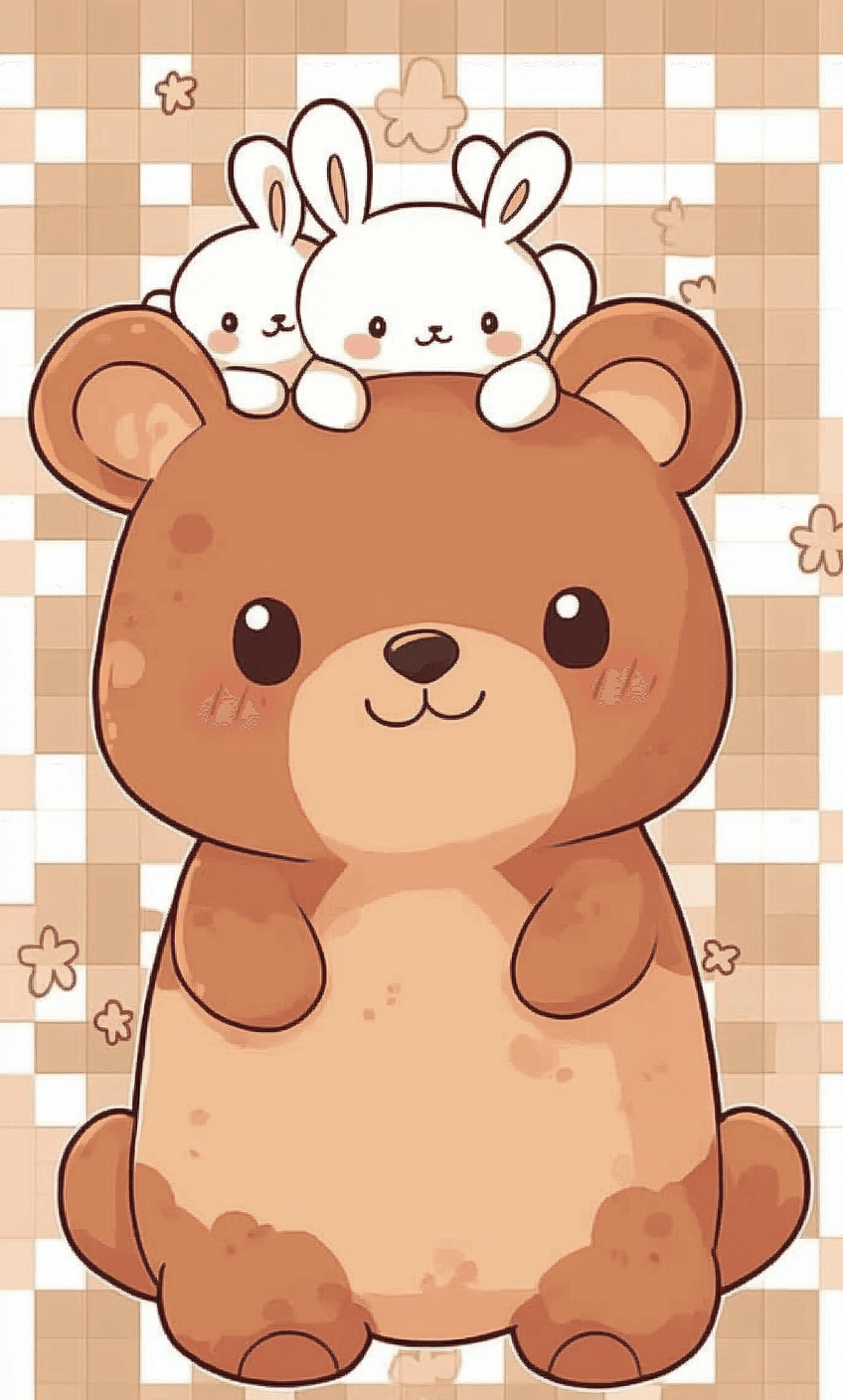 Bear 043 original repeating artwork
