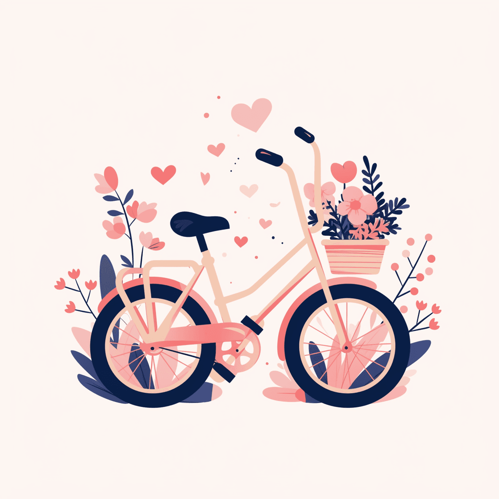 Bicycle Show original repeating artwork