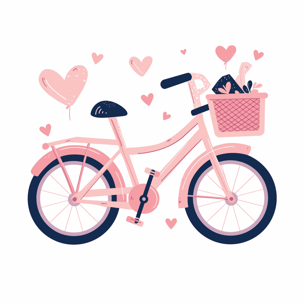 Bicycle 001 original repeating artwork
