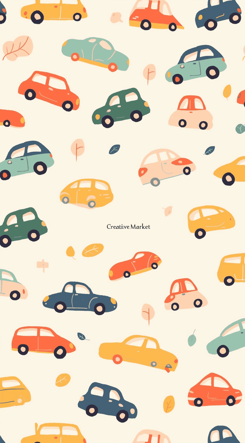 Car 497 original repeating artwork