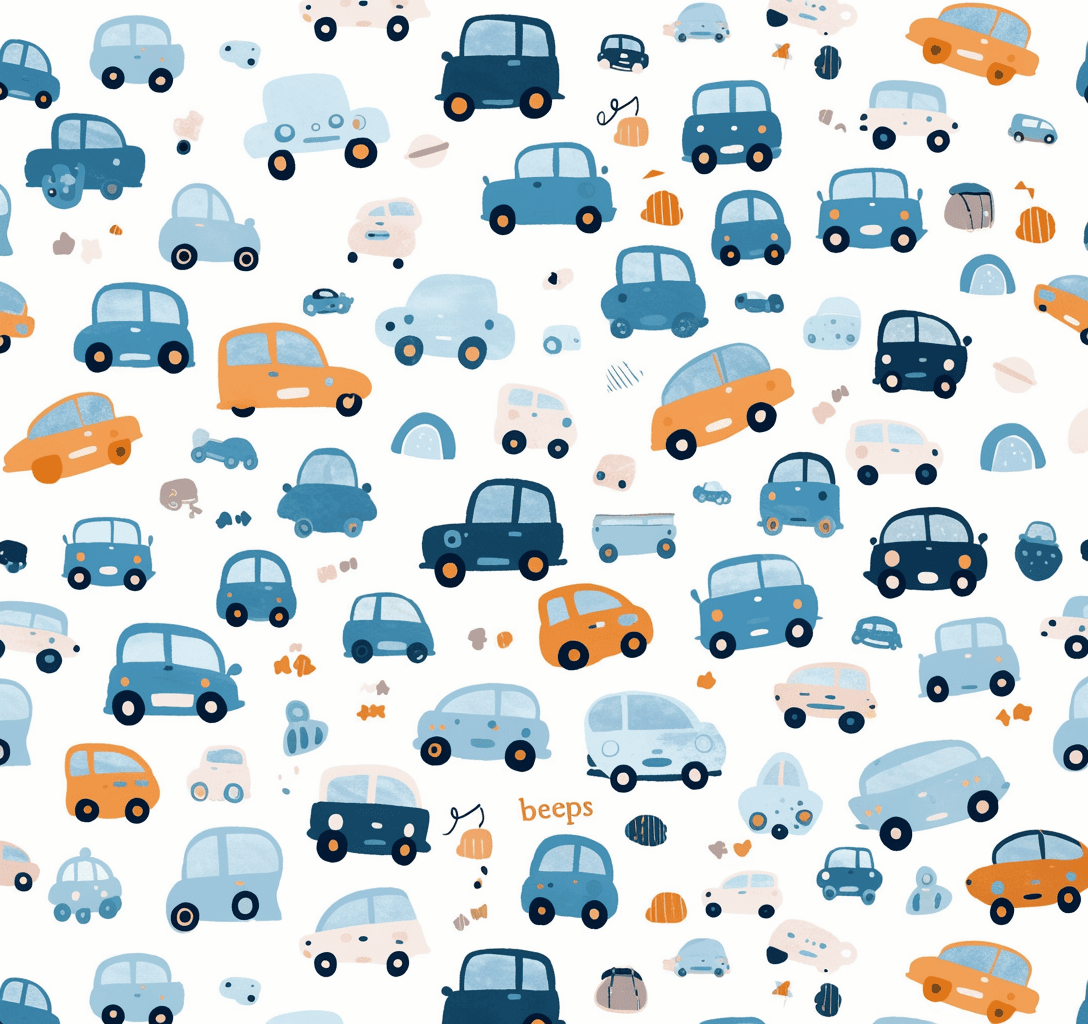 Car 265 original repeating artwork