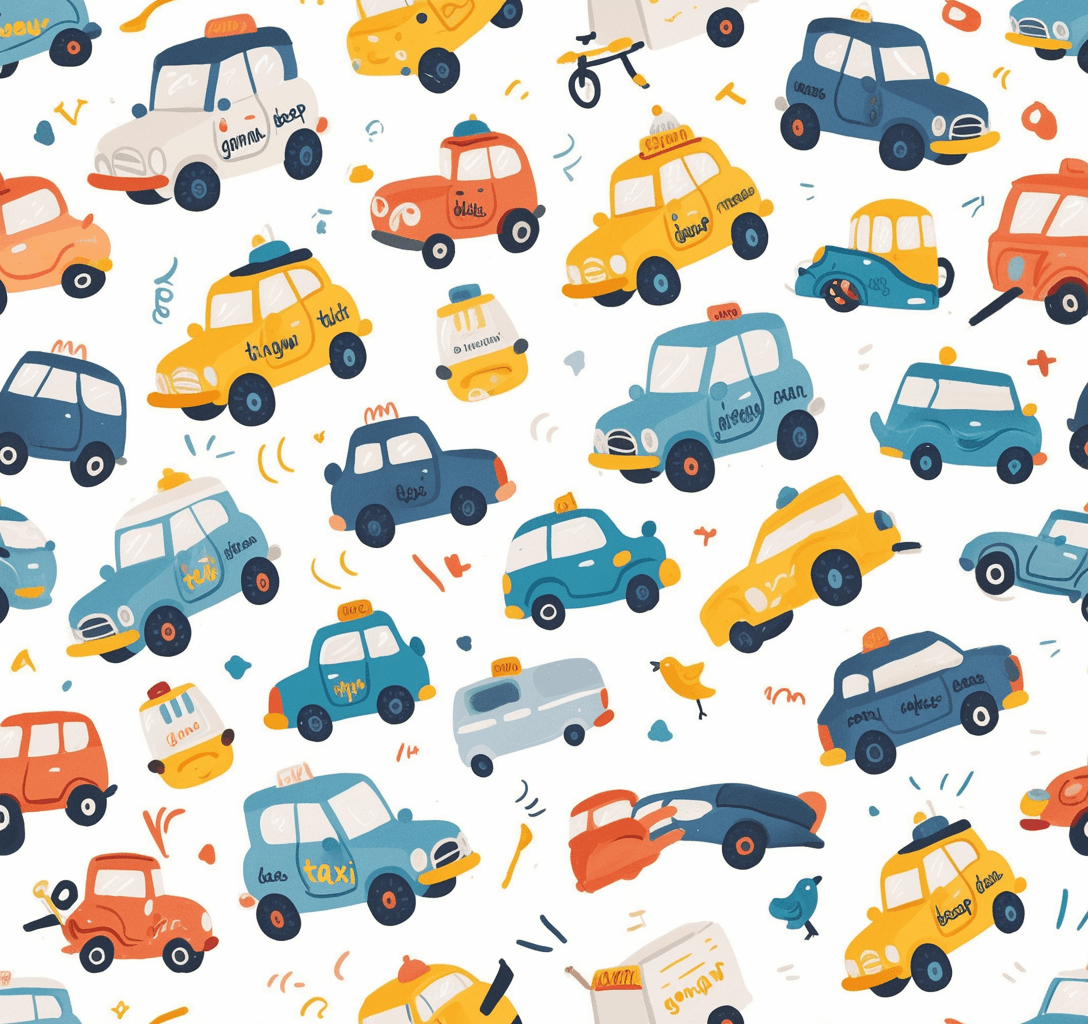 Car 368 original repeating artwork