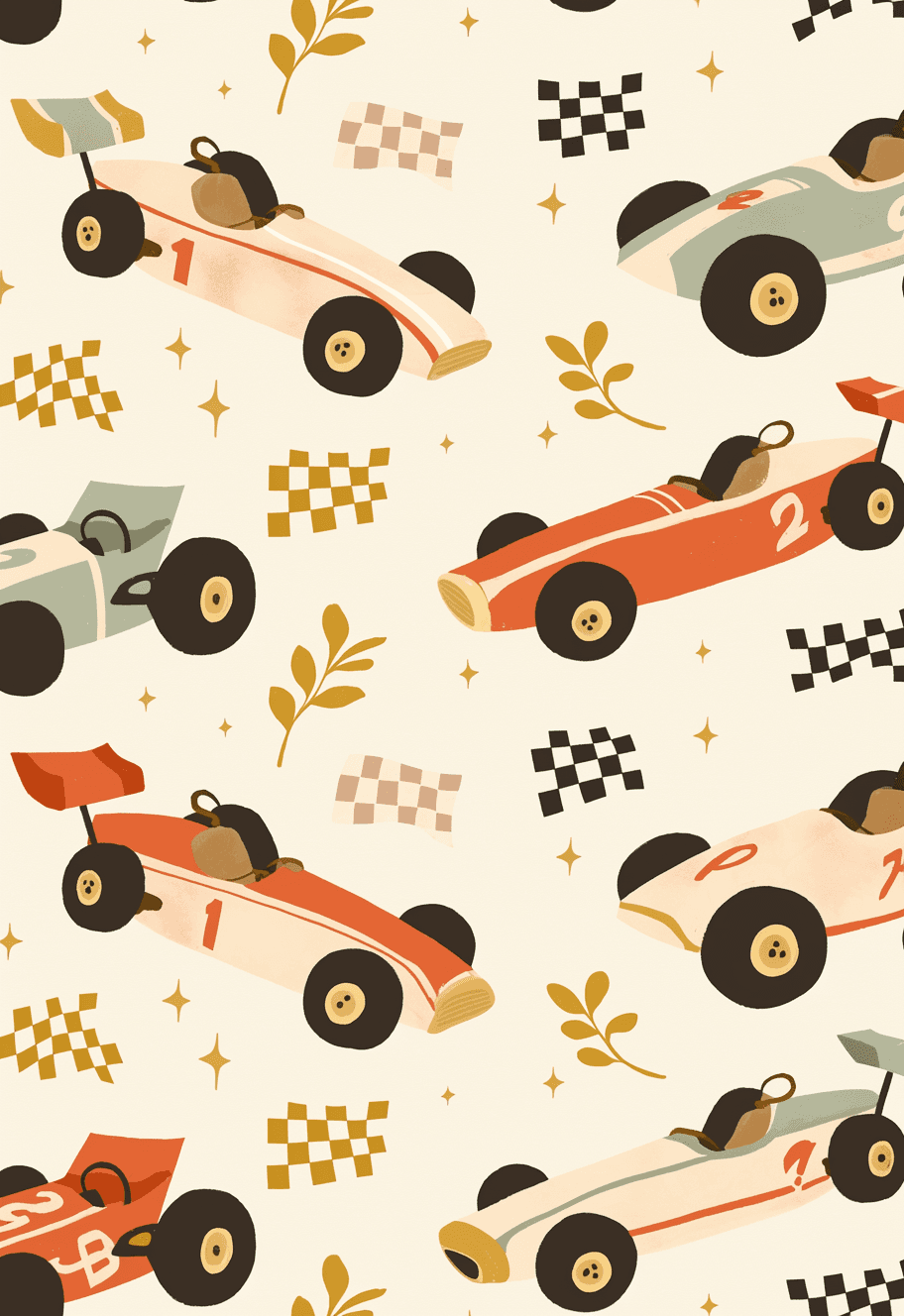 Car 546 original repeating artwork