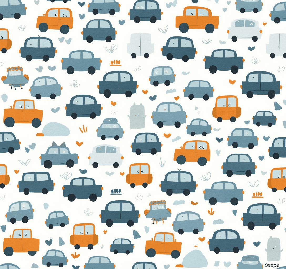 Car 180 original repeating artwork