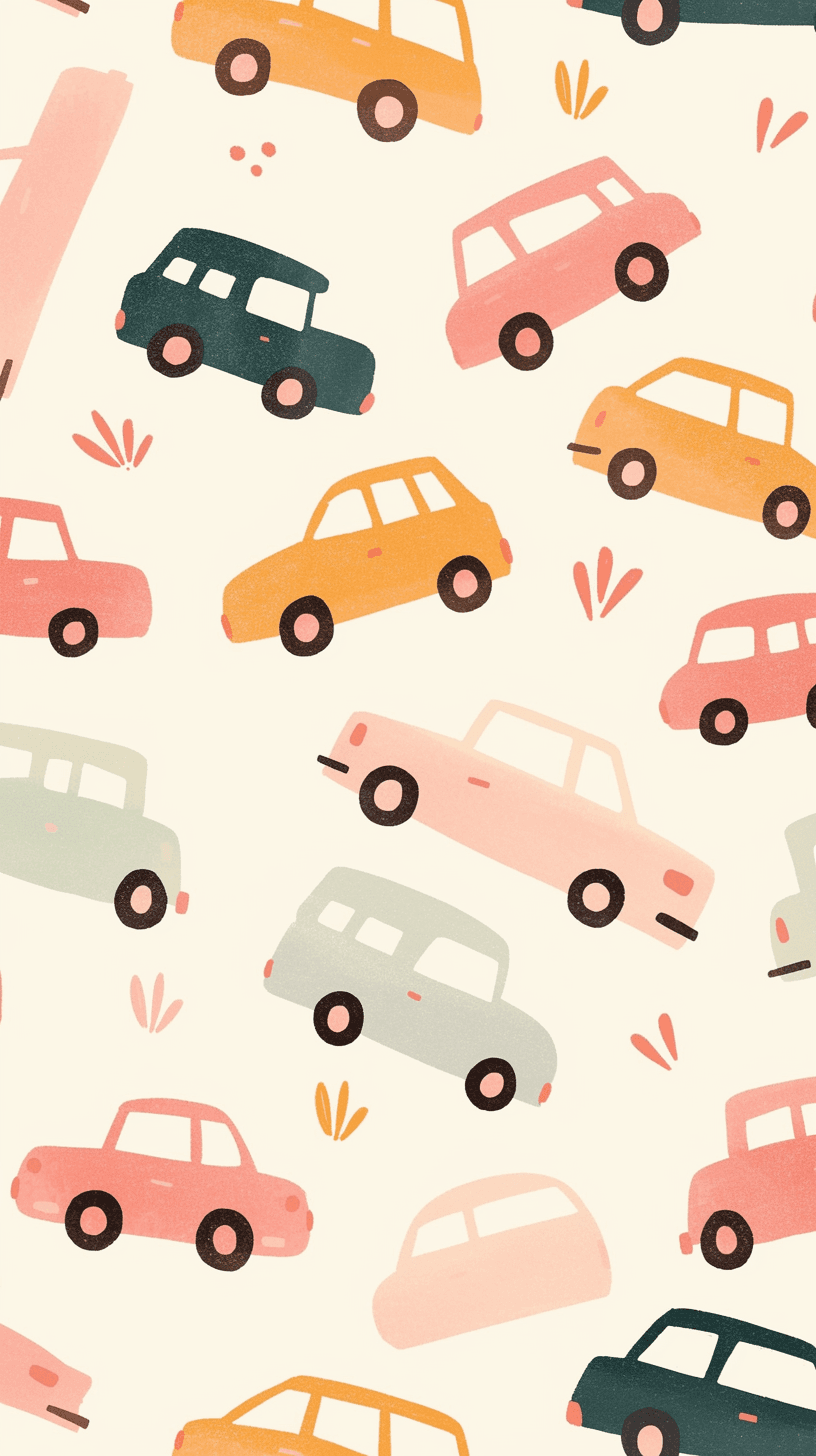 Car 619 original repeating artwork