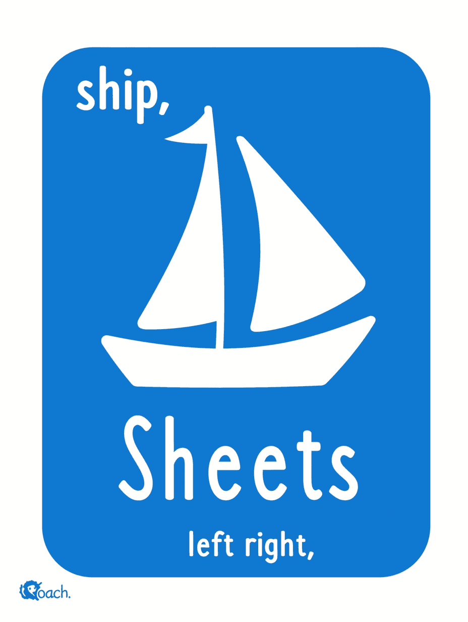 Sailboat Team original repeating artwork