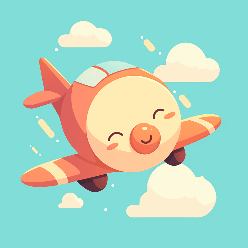 Airplane 306 original repeating artwork