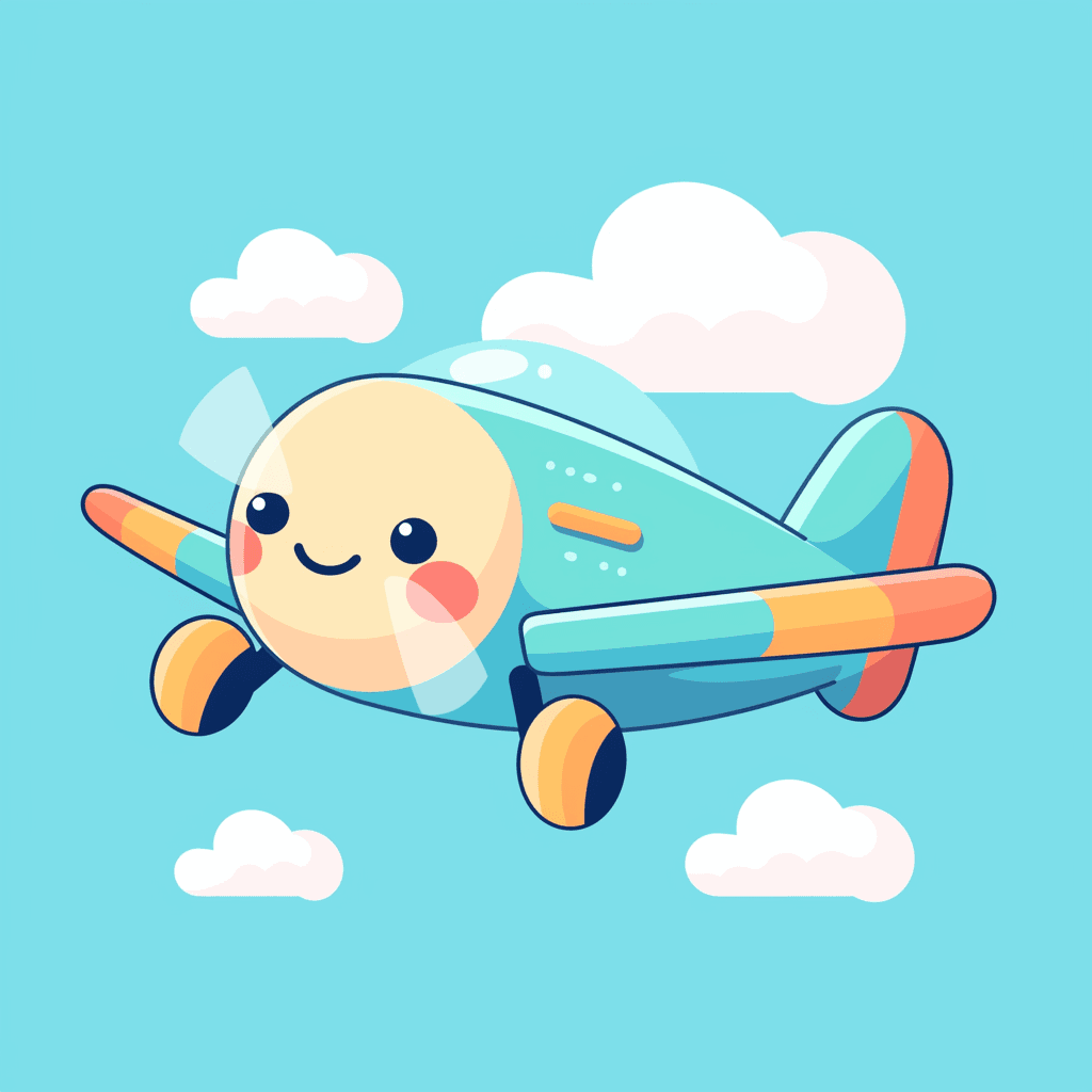 Airplane 393 original repeating artwork