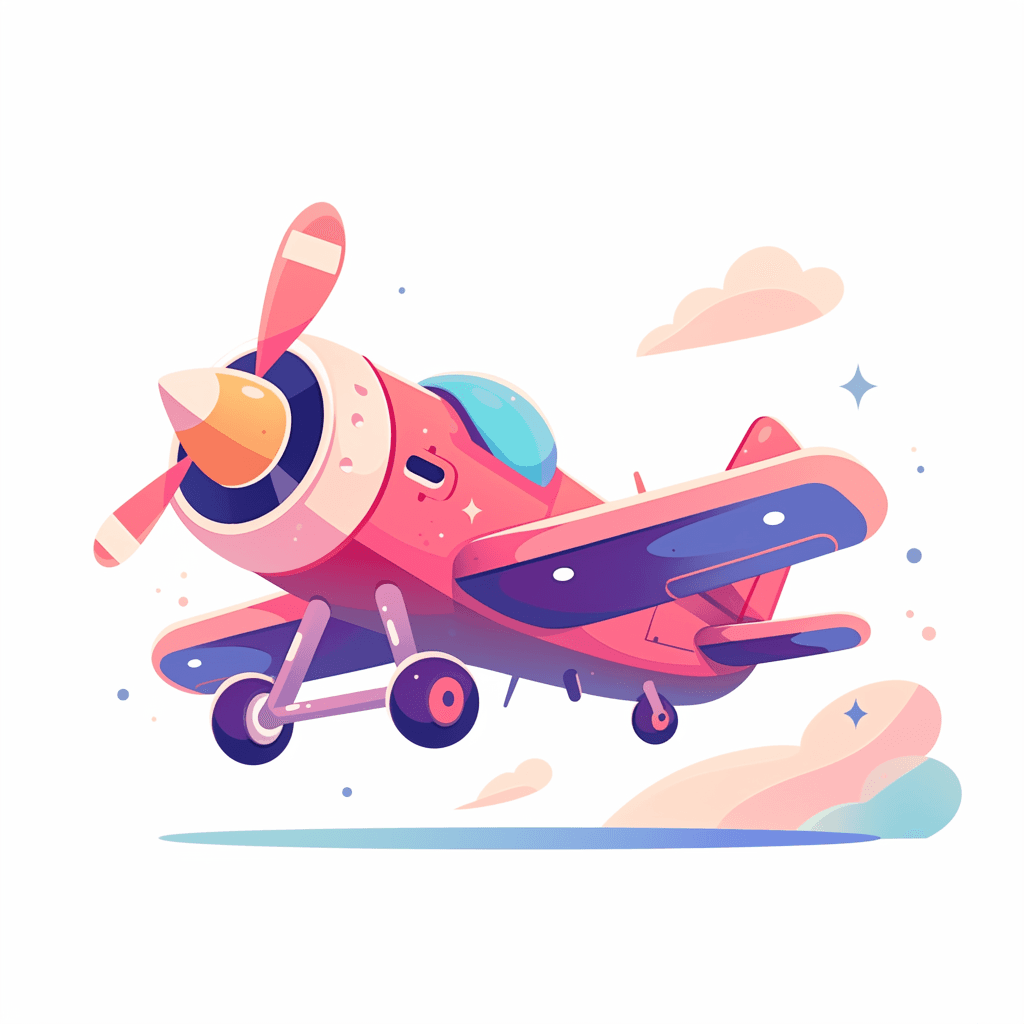 Airplane Session original repeating artwork
