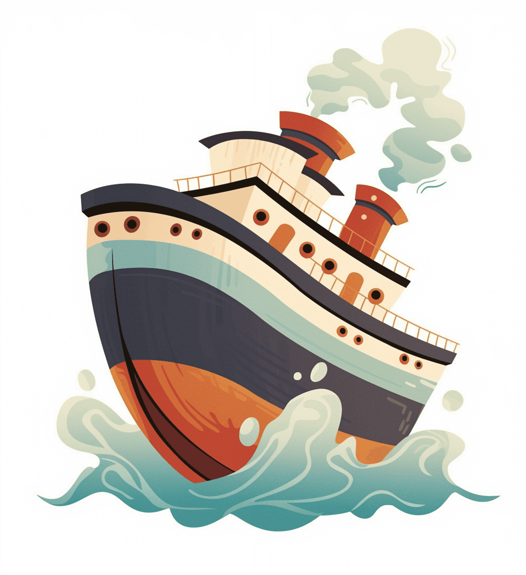 Boat Crew original repeating artwork