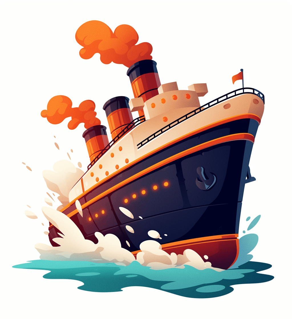 Boat Tune original repeating artwork