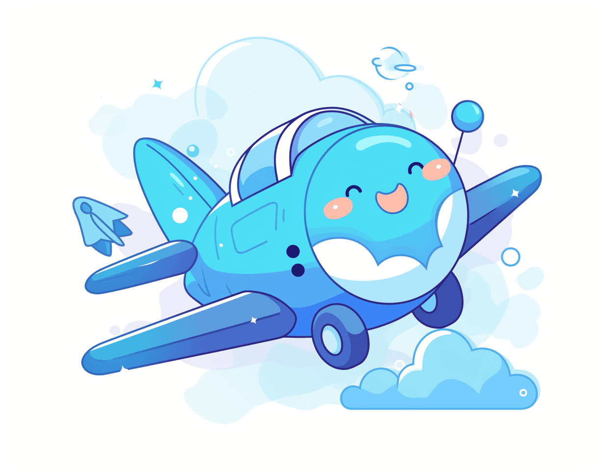Airplane Tune original repeating artwork